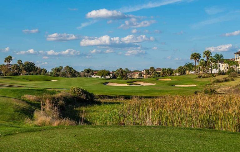 View of golf course at Eagle Trace Resort Orlando